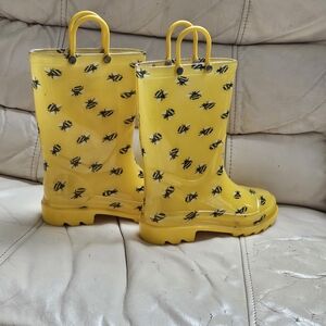 Chooka Honey Bee Rain Boots/Wellies Sz 11 Little Kids (4-8 y.o.) Unisex